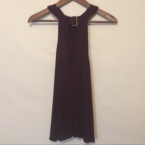 Free People Plum Sleeveless Top - Picture 2 of 6